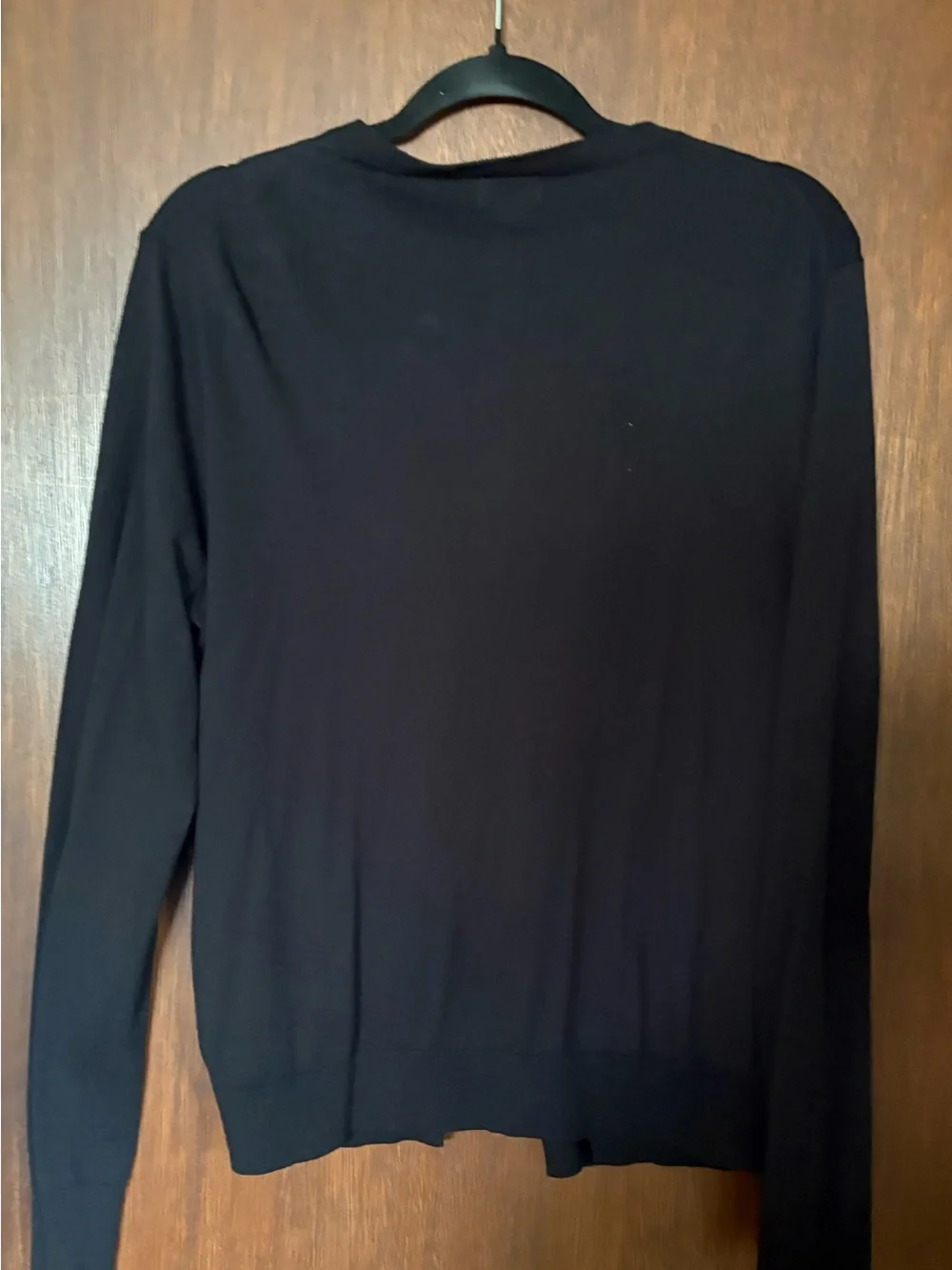 J. Crew women’s Black Lightweight Button-Front Cardigan - Size XL